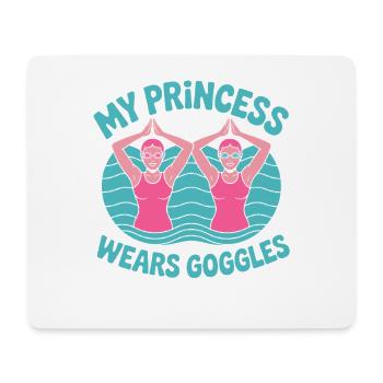 Synchronschwimmen Kunstschwimmen Wassersport - Mousepad (Querformat) - Weiß - Vorne