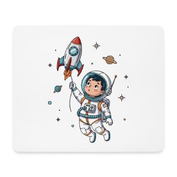 Astronaut Humor Space - Mouse Pad (horizontal) - white - Front