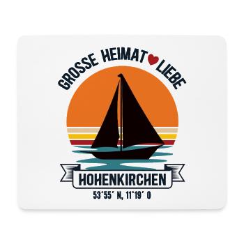 Hohenkirchen Home Mer Baltique Mecklembourg-Poméranie occidentale - Tapis de souris (format paysage) - blanc - Devant