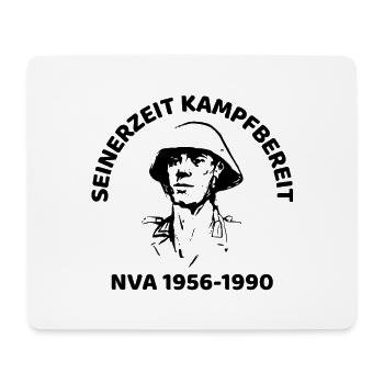 Volksarmee Veteranen Design - Mousepad (Querformat) - Weiß - Vorne