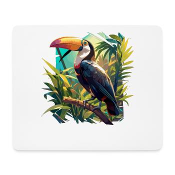 Toucans Toucan - Mouse Pad (horizontal) - white - Front