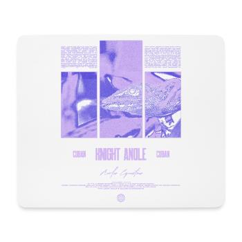 Kubanischer Ritter Anole Eidechse Besitzer Reptilienhalter - Mousepad (Querformat) - Weiß - Vorne