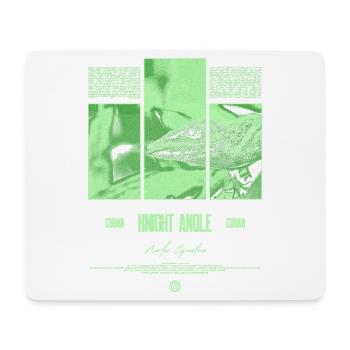 Kubanischer Ritter Anole Eidechse Besitzer Reptilienhalter - Mousepad (Querformat) - Weiß - Vorne