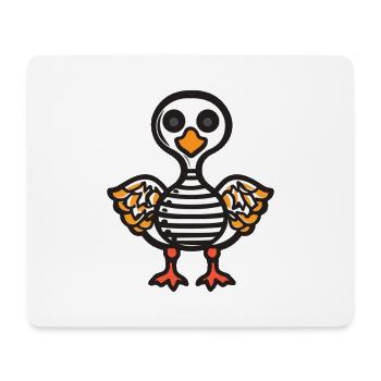 Gans Halloween Comic Lustig - Mousepad (Querformat) - Weiß - Vorne