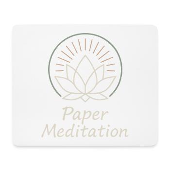 Origami Club Gift Simplicity To A - Mouse Pad (horizontal) - white - Front