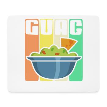 Guac Bowl With Chip Retro Style Humor - Mousepad (Querformat) - Weiß - Vorne