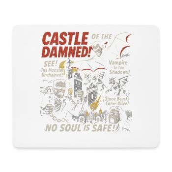 Das Schloss der Verdammten Filmplakat Halloween - Mousepad (Querformat) - Weiß - Vorne