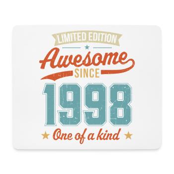 Awesome Since 1998 - Mouse Pad (horizontal) - white - Front
