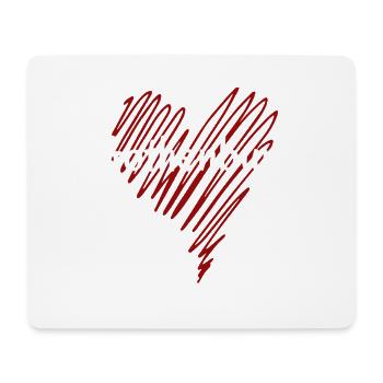 I love Gothenburg, souvenir Gothenburg - Mouse Pad (horizontal) - white - Front