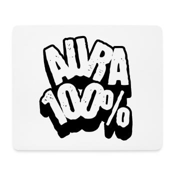 Aura 100% - Mouse Pad (horizontal) - white - Front