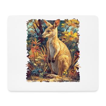 Wallabies Wallaby - Mouse Pad (horizontal) - white - Front