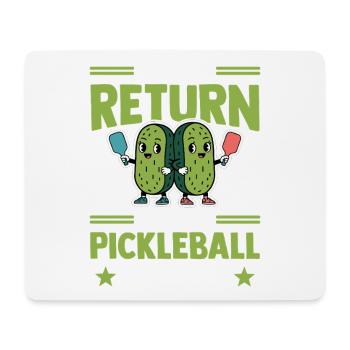 Pickleball Concombre Combinaison Dinkball Tenue - Tapis de souris (format paysage) - blanc - Devant
