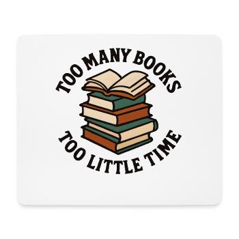 Books Humor Book Lovers - Mouse Pad (horizontal) - white - Front