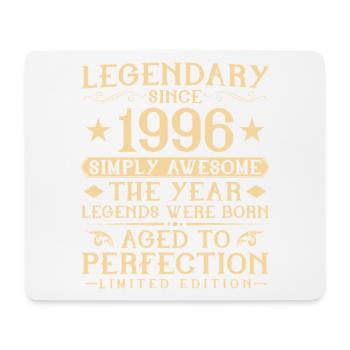 30th Birthday Vintage Vintage 1996 Gift - Mouse Pad (horizontal) - white - Front