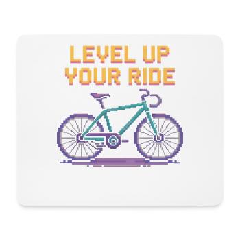 Cycling Cycling Mountain Bike MTB - Mouse Pad (horizontal) - white - Front