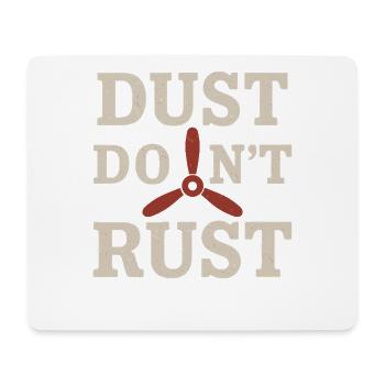 Ländliche Luftfahrt Landwirtschaft Pilotgeschenk - Mousepad (Querformat) - Weiß - Vorne