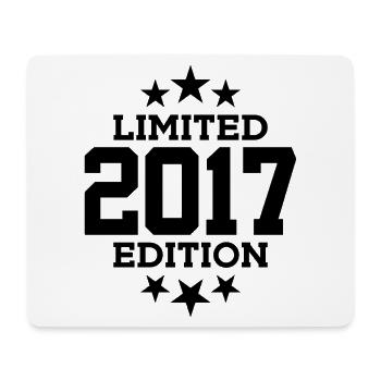LIMITED EDITION 2017 9. GEBURTSTAG - Mousepad (Querformat) - Weiß - Vorne
