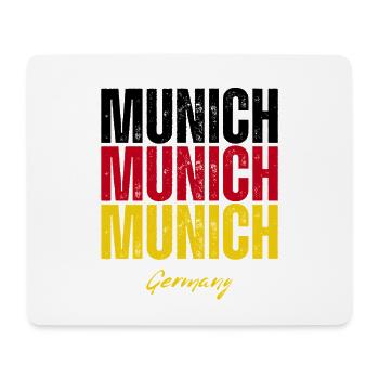 Munich Allemagne, souvenir de Munich - Tapis de souris (format paysage) - blanc - Devant