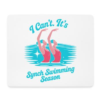 Synchronschwimmen Kunstschwimmen Wassersport - Mousepad (Querformat) - Weiß - Vorne