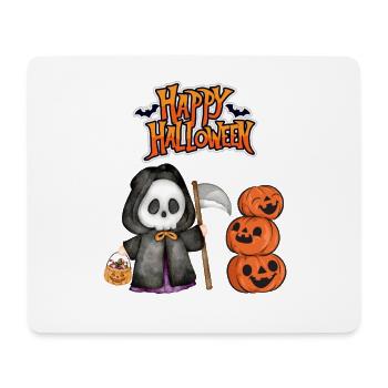 Happy Halloween Grim Reaper - Mouse Pad (horizontal) - white - Front