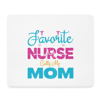 Mama Stolze Krankenschwester Mutter Geschenke - Mousepad (Querformat) - Weiß - Vorne