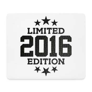 LIMITED EDITION 2016 10. GEBURTSTAG - Mousepad (Querformat) - Weiß - Vorne