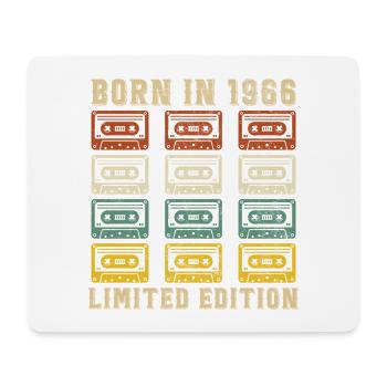 60 Jahre 1966 Vintage Retro Geburtstagsgeschenk - Mousepad (Querformat) - Weiß - Vorne