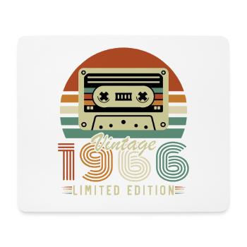 60 Jahre 1966 Vintage Retro Geburtstagsgeschenk - Mousepad (Querformat) - Weiß - Vorne