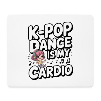 K-Pop Danse Drôle Corée - Tapis de souris (format paysage) - blanc - Devant