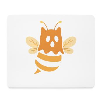 Halloween Bienengeist Motiv - Tapis de souris (format paysage) - blanc - Devant