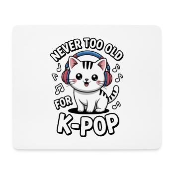 K-Pop Drôle Musique coréenne - Tapis de souris (format paysage) - blanc - Devant