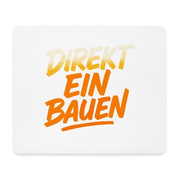 Direkt Einbauen Meme - Mousepad (Querformat) - Weiß - Vorne