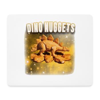 Dino Nuggets Galaxy - Tapis de souris (format paysage) - blanc - Devant