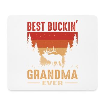 Hunter Grandma Gifts Hunting Hunting Hunter Exam - Mouse Pad (horizontal) - white - Front