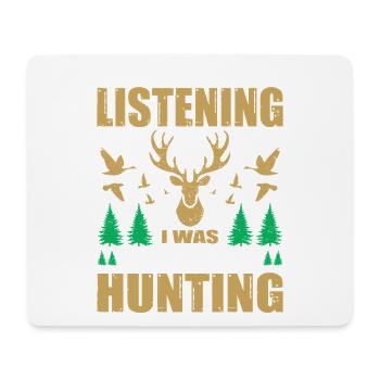 Hunter Gifts Hunting Hunting Hunter Exam - Mouse Pad (horizontal) - white - Front