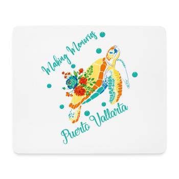 Souvenirs de vacances à Puerto Vallarta - Tapis de souris (format paysage) - blanc - Devant