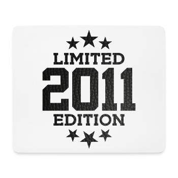 LIMITED EDITION 2011 15. GEBURTSTAG - Mousepad (Querformat) - Weiß - Vorne