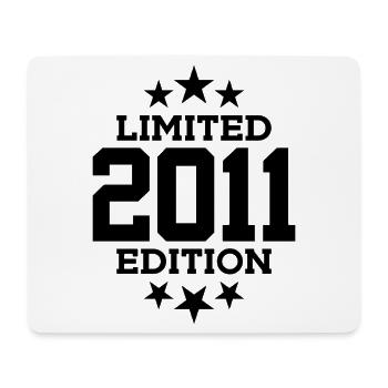 LIMITED EDITION 2011 15. GEBURTSTAG - Mousepad (Querformat) - Weiß - Vorne