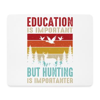 Hunter Gift Hunting Hunting Hunter Exam - Mouse Pad (horizontal) - white - Front