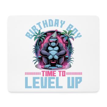 Birthday Gamer VR - Mouse Pad (horizontal) - white - Front