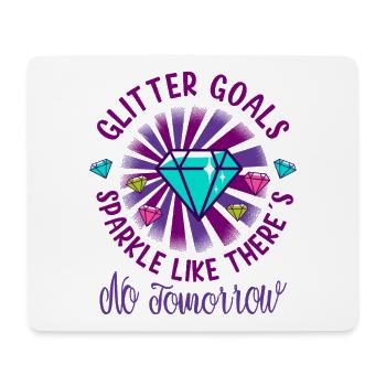 Diamond Painting Artist Sparkle Like No Tomorrow - Mouse Pad (horizontal) - white - Front