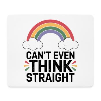 Rainbow Clouds Cheers - Mouse Pad (horizontal) - white - Front