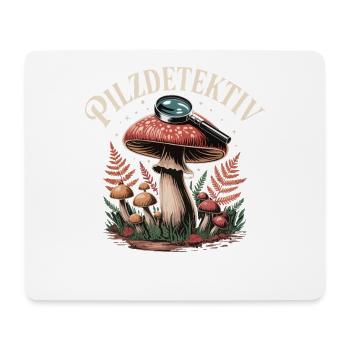 Mushroom Picking Mushrooms Picking Mushroom Hunters Forest - Mouse Pad (horizontal) - white - Front