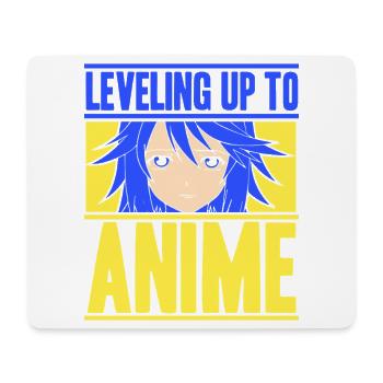 Anime Manga Otaku Kawaii Japan Cosplay Comic - Mousepad (Querformat) - Weiß - Vorne
