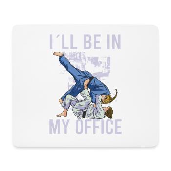 MMA BJJ jiu jitsu Vintage Brazilian Jiu Jitsu - Mousepad (Querformat) - Weiß - Vorne