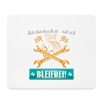 Auto Tuner Tuning Kfz Werkstatt Mechaniker Spruch - Mouse Pad (horizontal) - white - Front