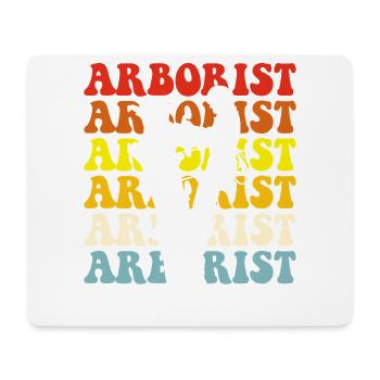 Arborist Woodworker Woodworker Gift - Mouse Pad (horizontal) - white - Front