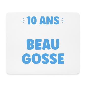 10 Jahre altes, bereits gutaussehendes Kind - Mousepad (Querformat) - Weiß - Vorne
