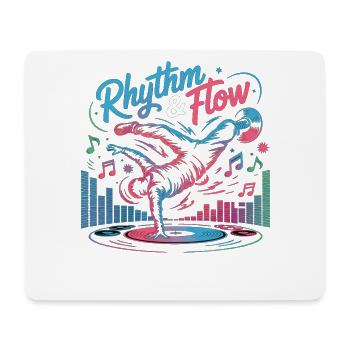 Streetdance Beat – Urban DJ Music Design - Mouse Pad (horizontal) - white - Front
