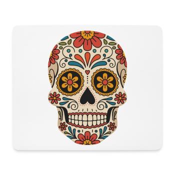 Cinco De Mayo Skull Symbol Celebration - Mouse Pad (horizontal) - white - Front